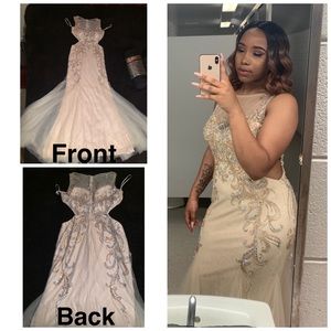 Champagne Prom Dress